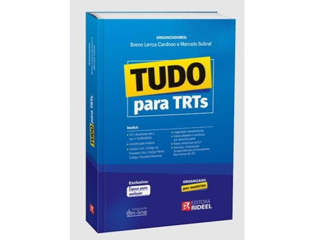 Livro Tudo Para Trts de Breno Lenza Cardoso (Português)