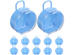 Caixas Redondas Para Doces, 12 Unidades, Estilo Mini Mala, Compactas E Decorativas, Para Armazenamento E Presentes Em