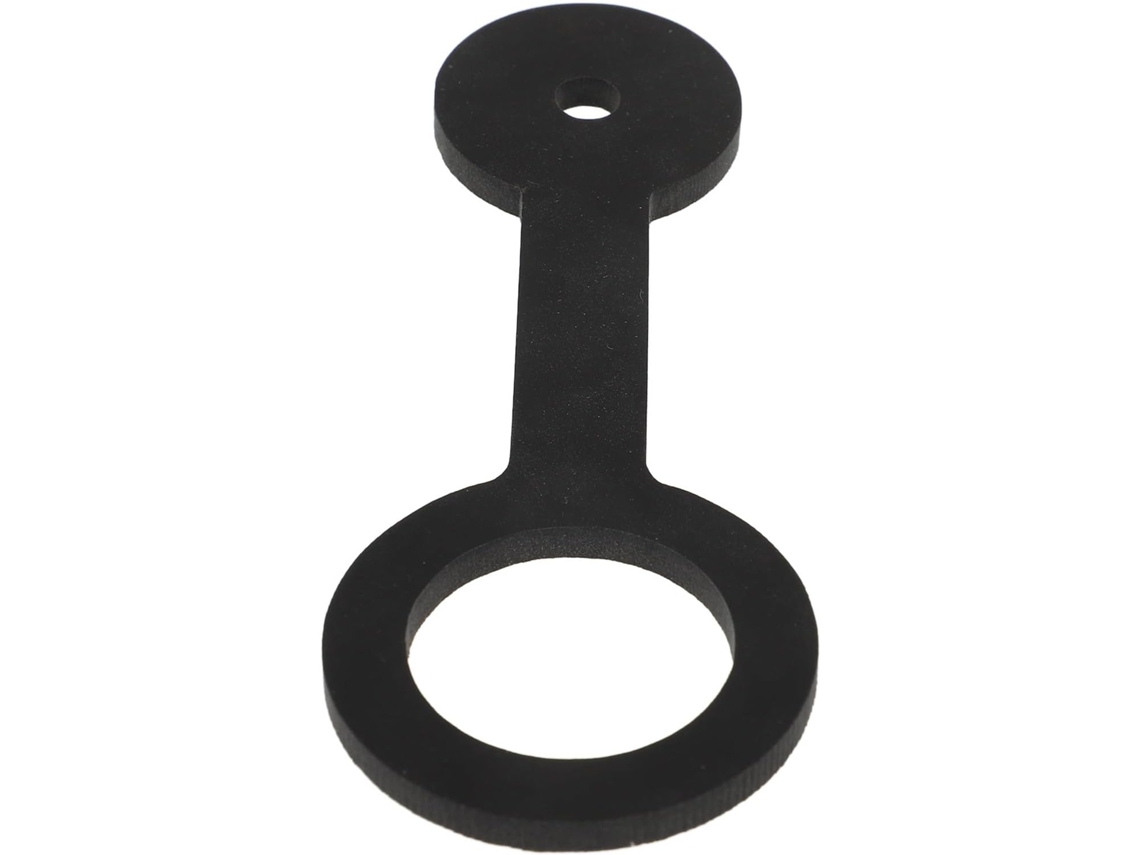 Trava De Porta Chuveiro Trailer, Suporte De Porta Trailer Em Silicone Preto, Comprimento Ajustável, Proteção De
