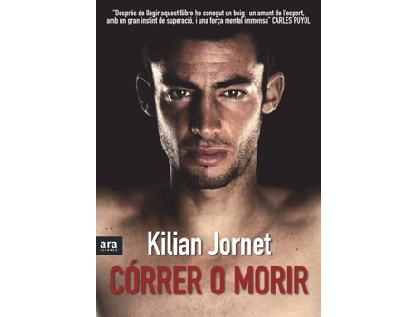 Livro Córrer O Morir de Kilian Jornet Burgada (Catalão)