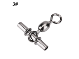 Conectores Swivels T para Pesca 20pcs 3
