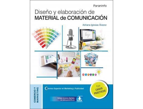 Livro Diseño y elaboración de material de comunicación de Adriana Maria Iglesias Álvarez (Espanhol)