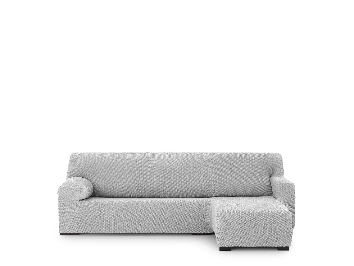 Capa para chaise longue de braço curto direito EYSA THOR Cinzento 110 x 110 x 310 cm