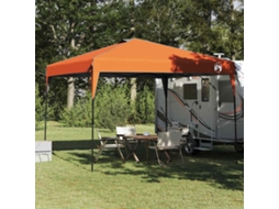 Vidaxl Tenda De Toldo 290 X 290 X 251 Cm Laranja Tecido