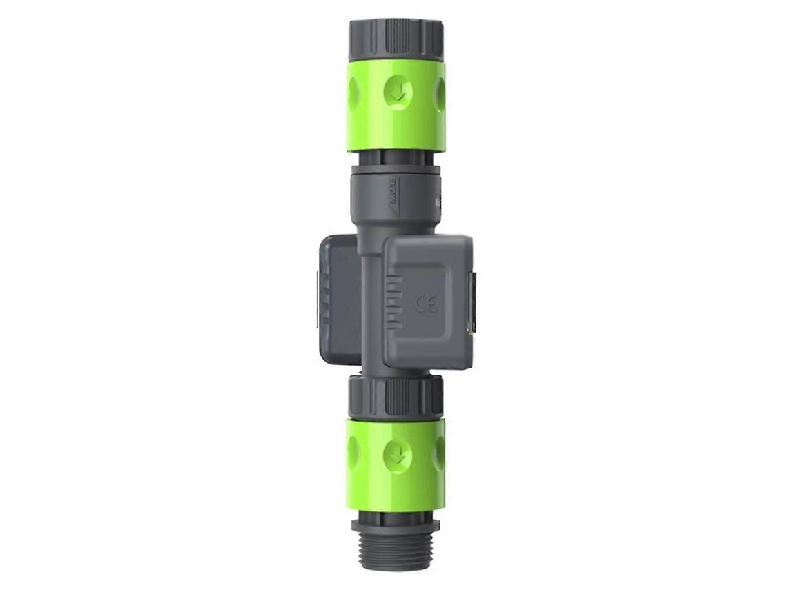 Medidor De Fluxo De Água Digital Ipx6 Para Mangueira De Jardim, Mede Consumo Em 3/4 Polegadas
