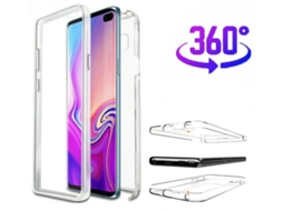 Kit Capa Fullbody Frente e Verso Popsocket Branco para iPhone X