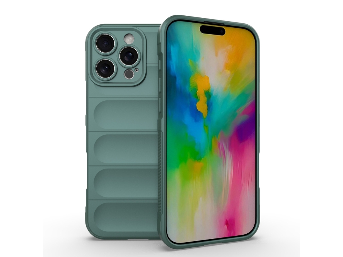 Capa Magic Shield Para Iphone 16 Pro Max - Tpu Com Forro Aveludado E Proteção Anti-quedas