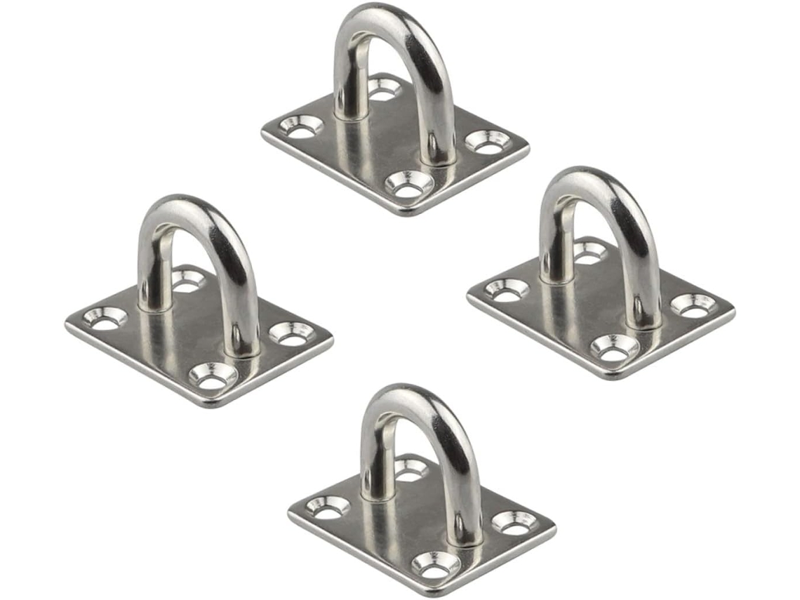 Conjunto De 4 Peças Suporte Para Balanço Magiclulu Em Aço Inoxidável