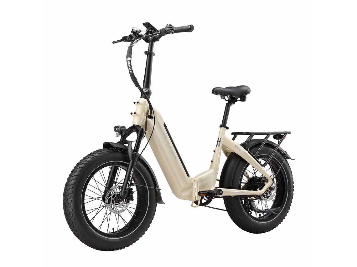 Bicicleta Elétrica Dobrável TTGO F6 Boost, Bateria de 48v 18ah