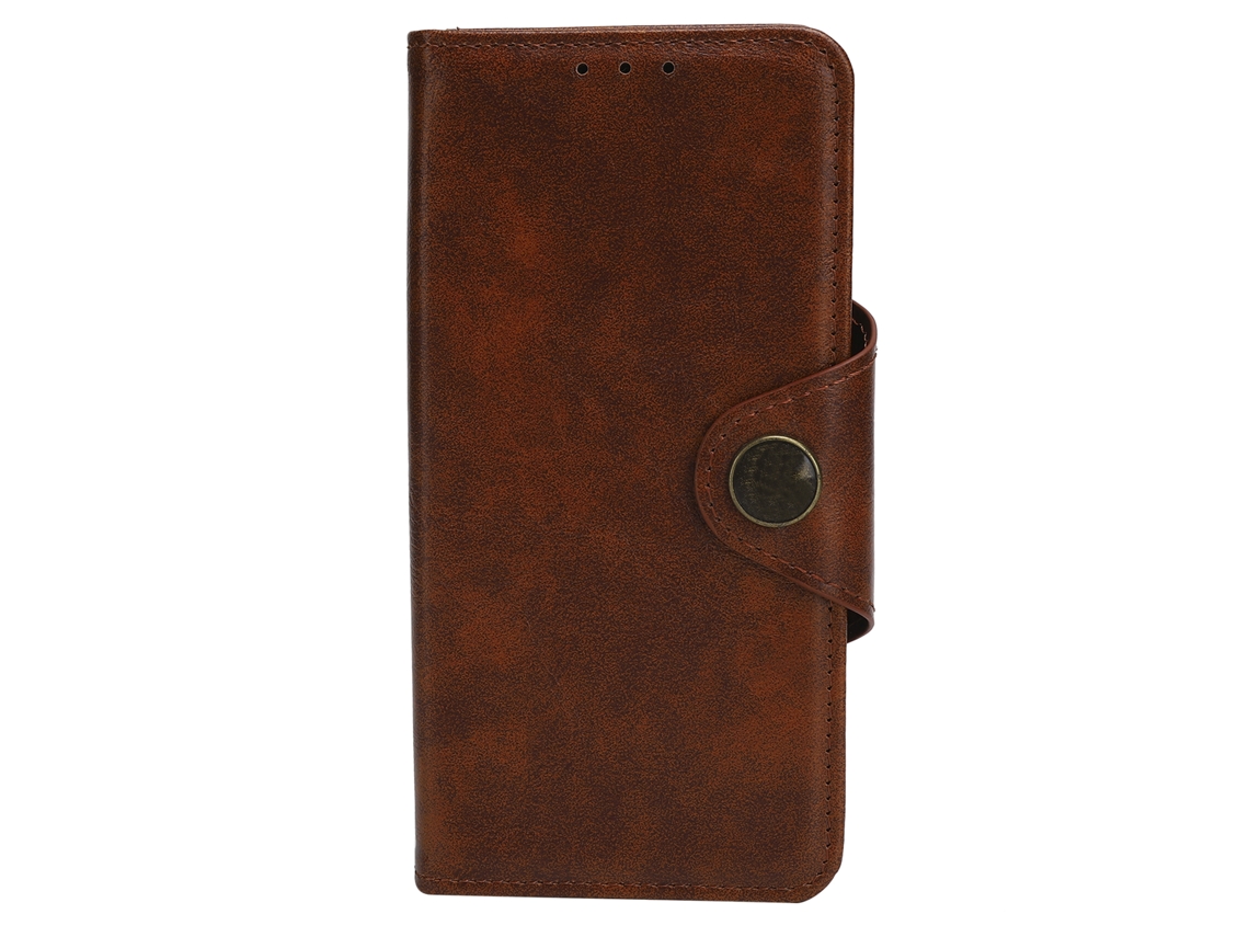 Funda de Couro Antigo de Corpo Completo para Samsung Galaxy X Cover 5 com Slot para Cartão | S/MARCA