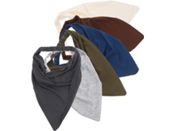 Bandanas Confortáveis E Fáceis De Usar, Estilo Boêmio Elegante, Conjunto De 6 Em Algodão E