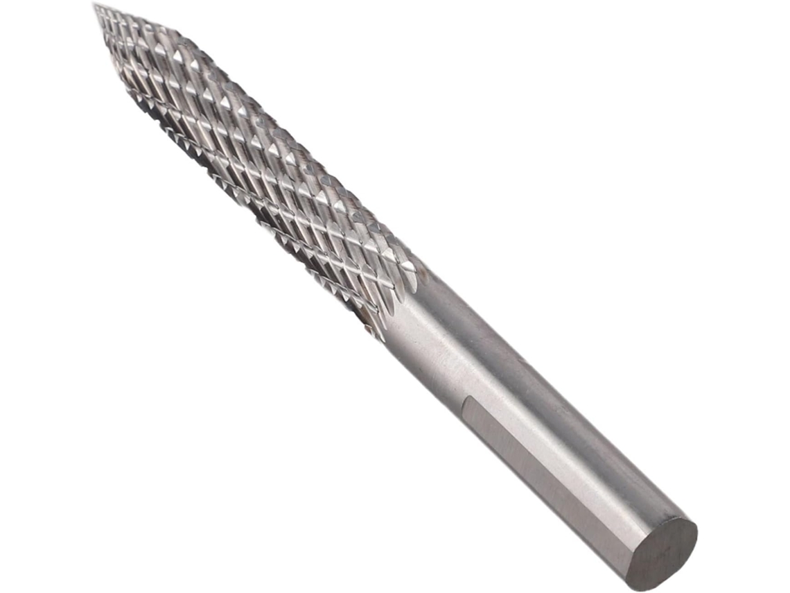Aço Pneumático (10 Fresas Rotativas De Carboneto Para Reparo De Pneus,