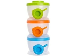 Dispensador De Leite Em Pó Para Bebês, Recipiente Empilhável Anti-derrames E Armazenamento De Petiscos Para Viagem, Sem Bpa