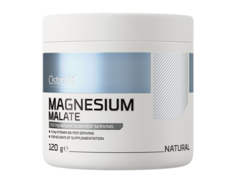 Malato de Magnésio 120 G Natural Ostrovit