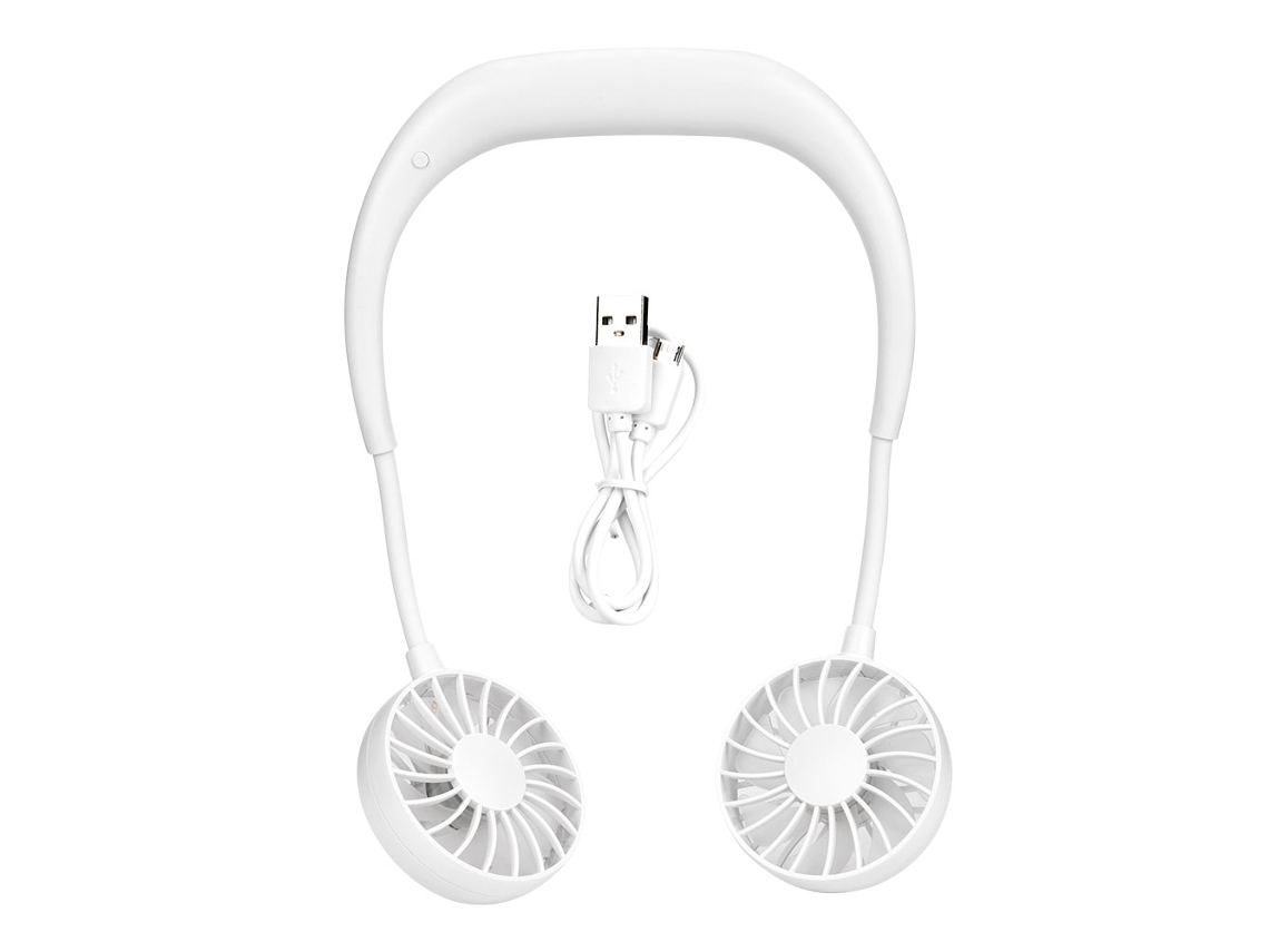 Ventilador de Pescoço LAXISCREED Rechargeável Portátil