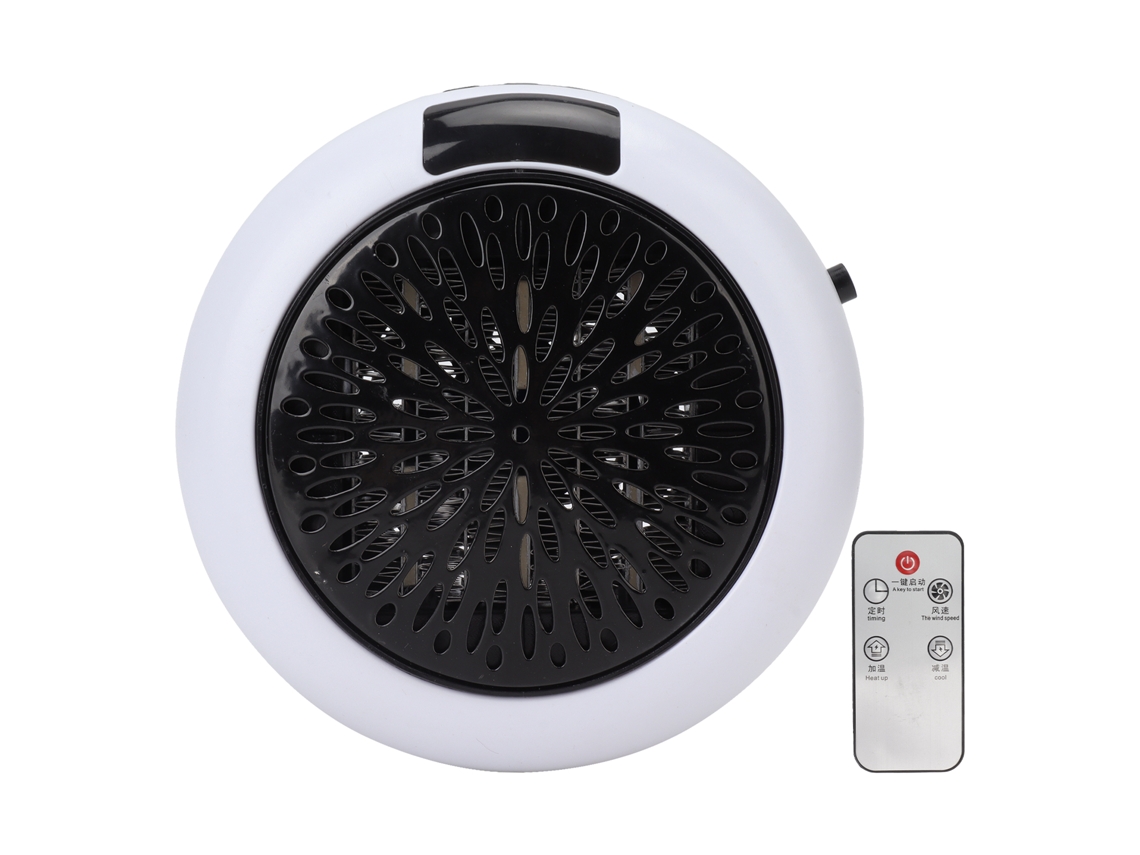 Aquecedor de parede compacto com controlo remoto para casa e escritório LAXISCREED