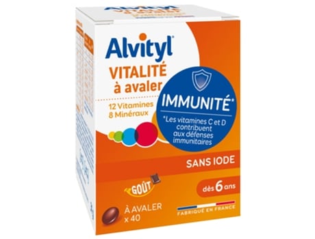 Vitalidade 40 comprimidos para engolir ALVITYL