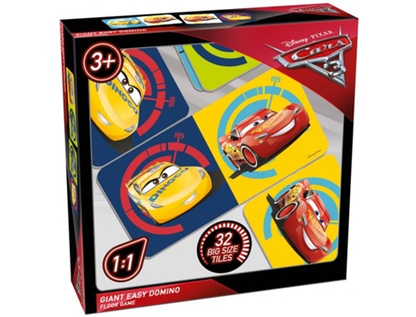 Dominó  Cars 3 Giant Easy (Idade Mínima: 3 - Holandês)