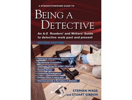 Livro A Straightforward Guide to Being a Detective de Stuart Gibbon (Inglês)