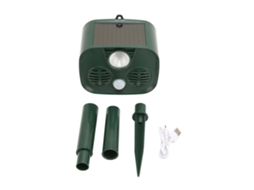 Repulsor Ultrassônico Solar Para Cães E Gatos