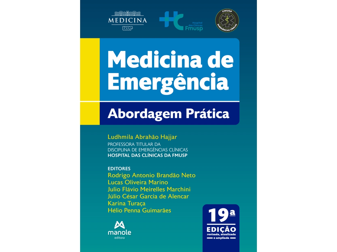 Livro Medicina De Emergência De Ludhmila Abrahão Hajjar (português Do Brasil)