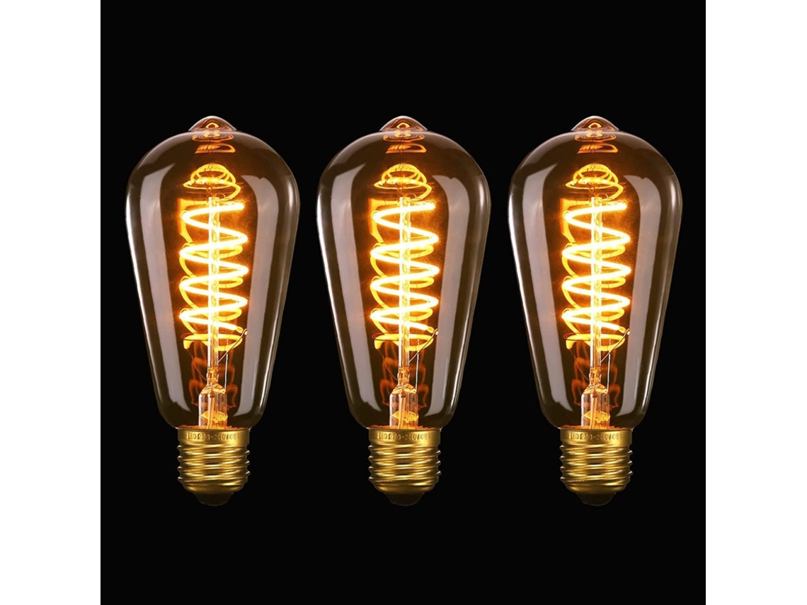 Lâmpada Led, Base E27, 40w, Branco Quente, Flexível, Para Uso Residencial, Comercial Ou Substituição De Fontes Convencionais