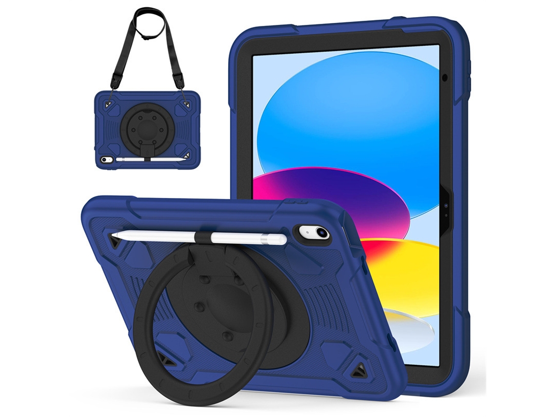 Lurelia Capa Para Samsung Tab A9 Plus X210 E X216 (com Alça), Silicone, Preto, Proteção Contra Quedas, Uso Diário