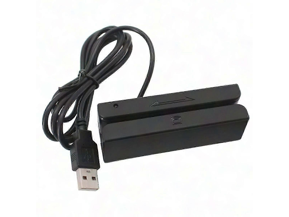 Leitor De Tarja Magnética Usb Msr90 Para Pc Mini Leitor Com 3 Trilhas Para Usb Aquaforge