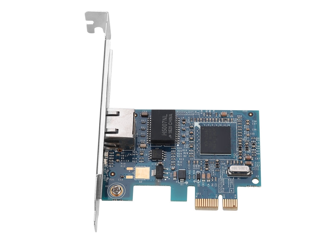 Placa De Rede Ethernet Fast Desktop Pci-e Bcm5751 10/100/1000m Para Windows E Linux