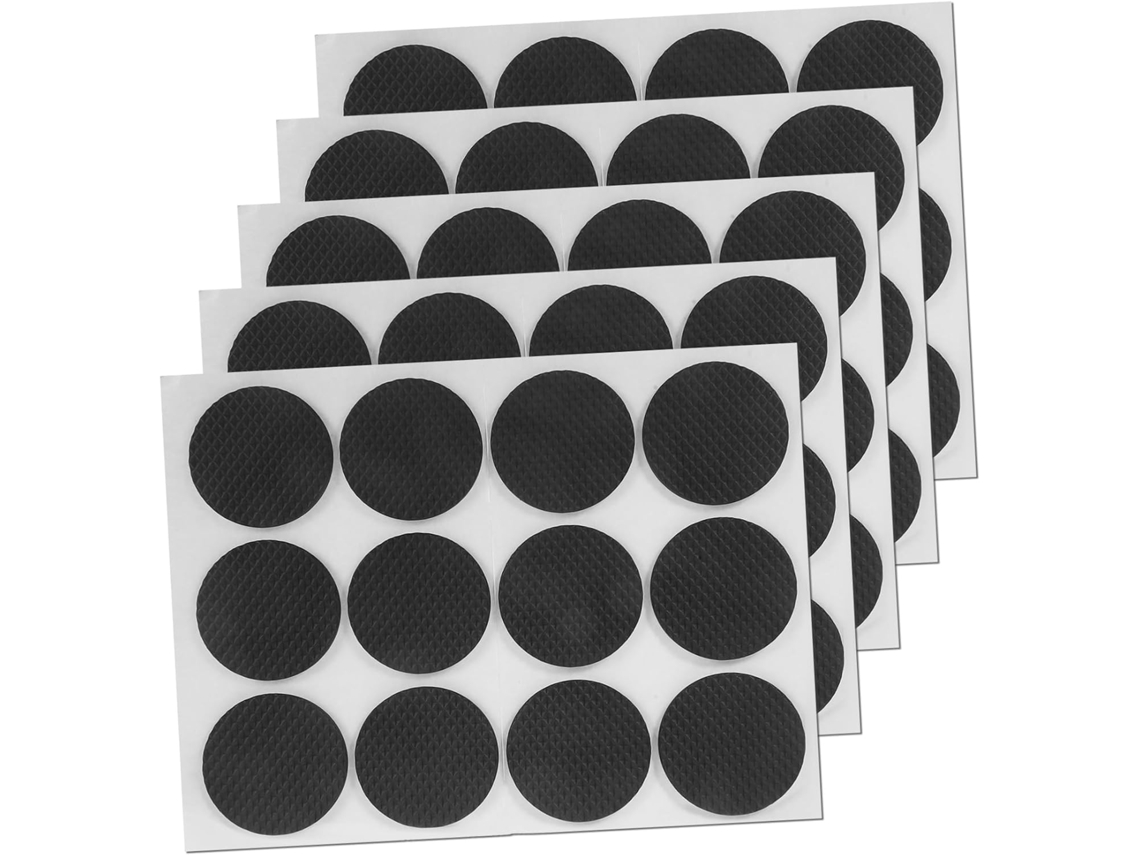 Conjunto De 60 Protetores Piso Antiderrapantes Para Pés Cadeiras E Móveis, Ideais Para Casa E Escritório Material