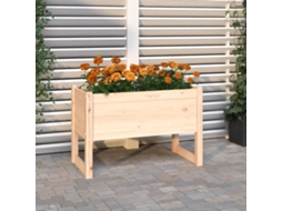 Vidaxl Vaso/floreira 78x40x52 Cm Madeira De Pinho Maciça