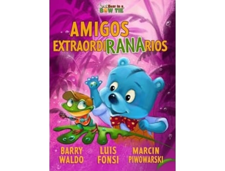 Livro Amigos ExtraordiRANArios de Barry Waldo (Inglês)