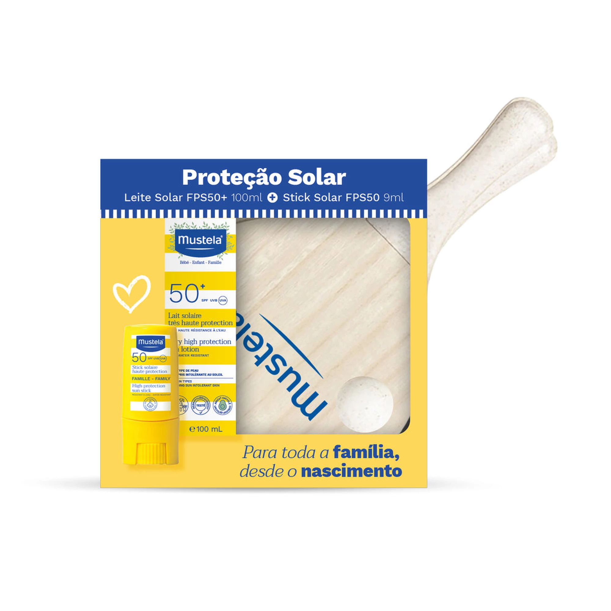 Pack Proteção Solar Raquete Fps 50+