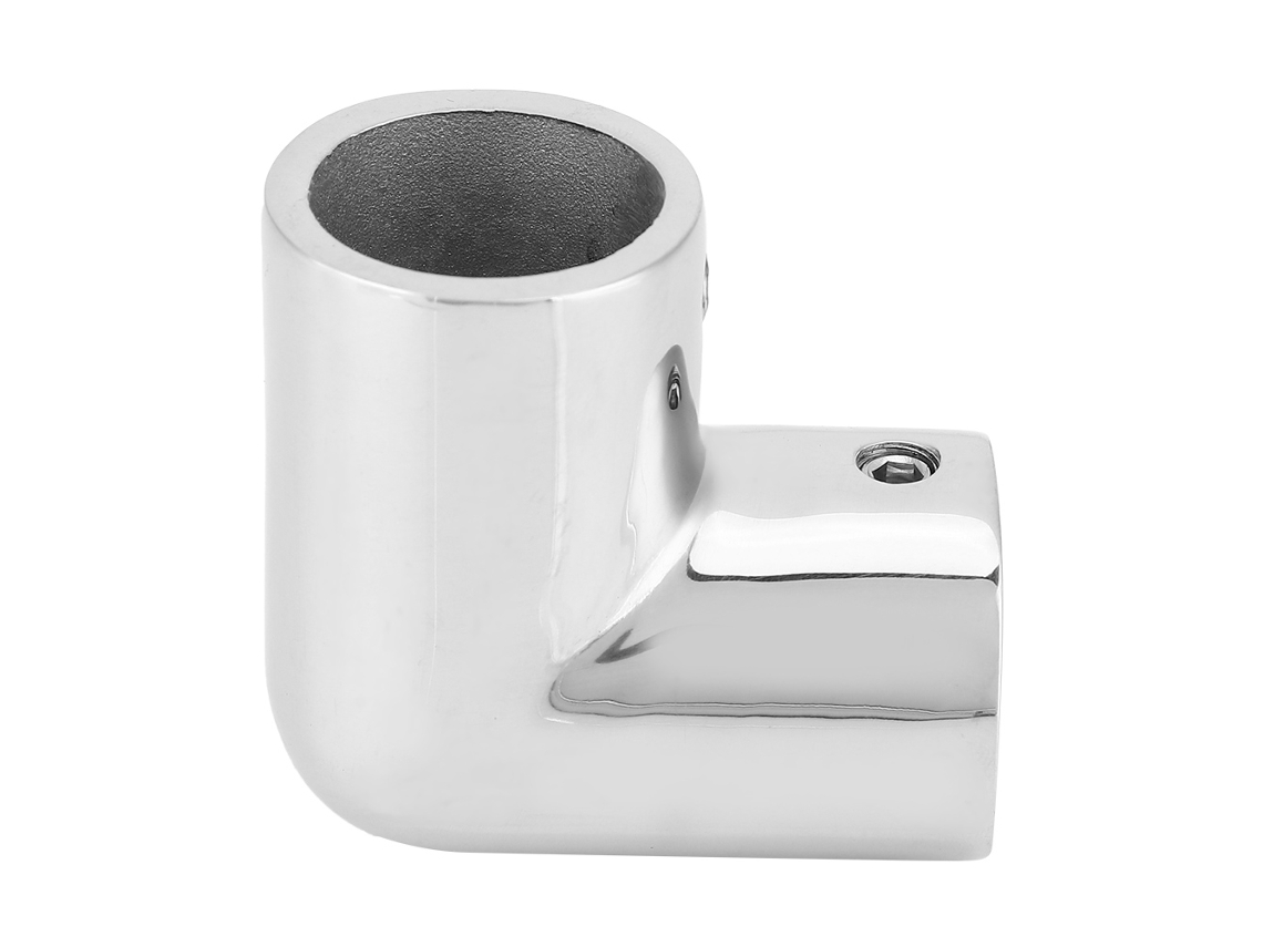Conexão De Tubo 2 Vias Em Aço Inoxidável 316 Para 3 Mm Espessura Com Curva 25 Mm Aquaforge