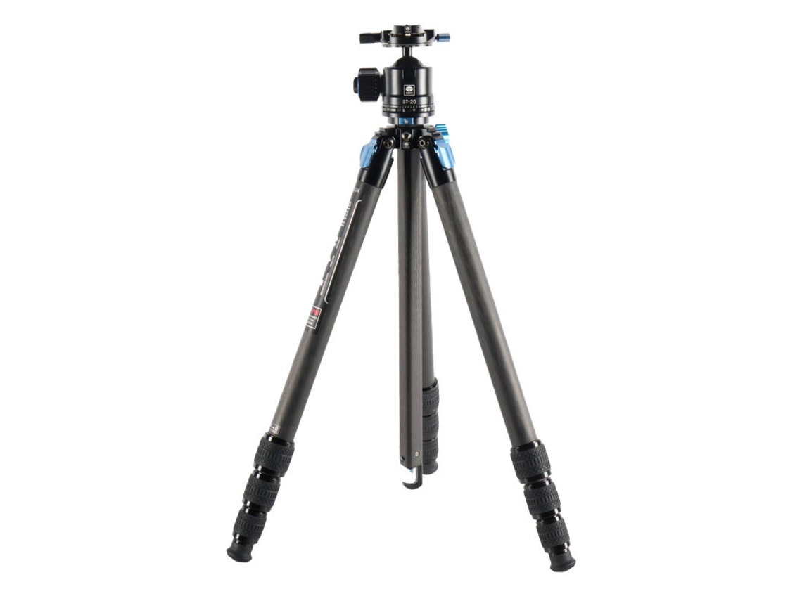 Tripé de carbono SIRUI Superb Traveler 224 com cabeça esférica ST 20