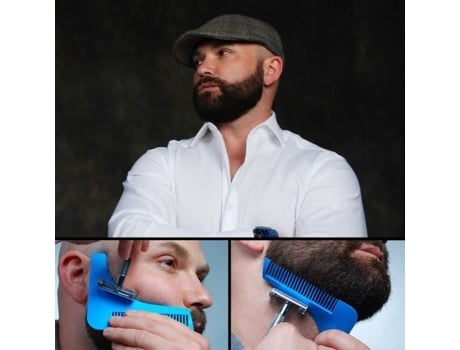 Ferramenta De Modelagem De Barba Beard Bro Design Suas Linhas De Barba Facilmente Perfeitas Volibear