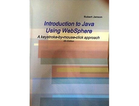 Livro Introduction to Java Using WebSphere 4th Edition de Robert Janson (Inglês)