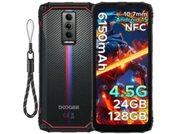 Smartphone Robusto Doogee Blade10 Energy 24gb128gb/2tb Tf,6150mah/6.56 HD16mp/nfc/android 15