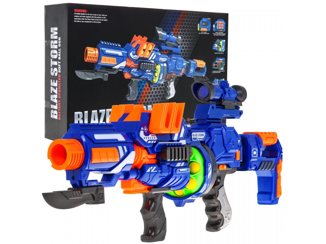 Espingarda Blaze Storm Azul B.active