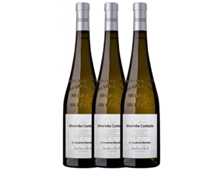 Anselmo Mendes Contacto Alvarinho Albariño Vinho Verde 75 cl (Caixa de 3 unidades)