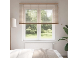 Vidaxl Cortina Veneziana Aparência De Carvalho 160 X 160 Cm 35 Mm