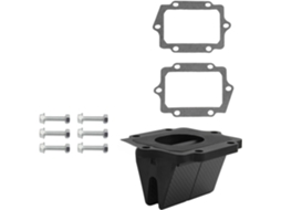 Válvula de Palheta para Motocicleta Folhas Fibra Carbono Kawasaki Krr Fabricada Materiais Duráveis Garantindo