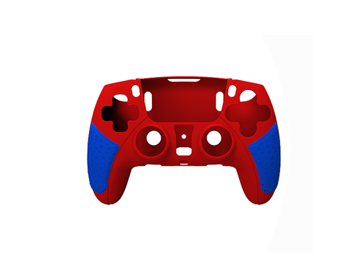 Capa Czhhmart Para Controle De Ps5protetora De Silicone Antiderrapantevermelho
