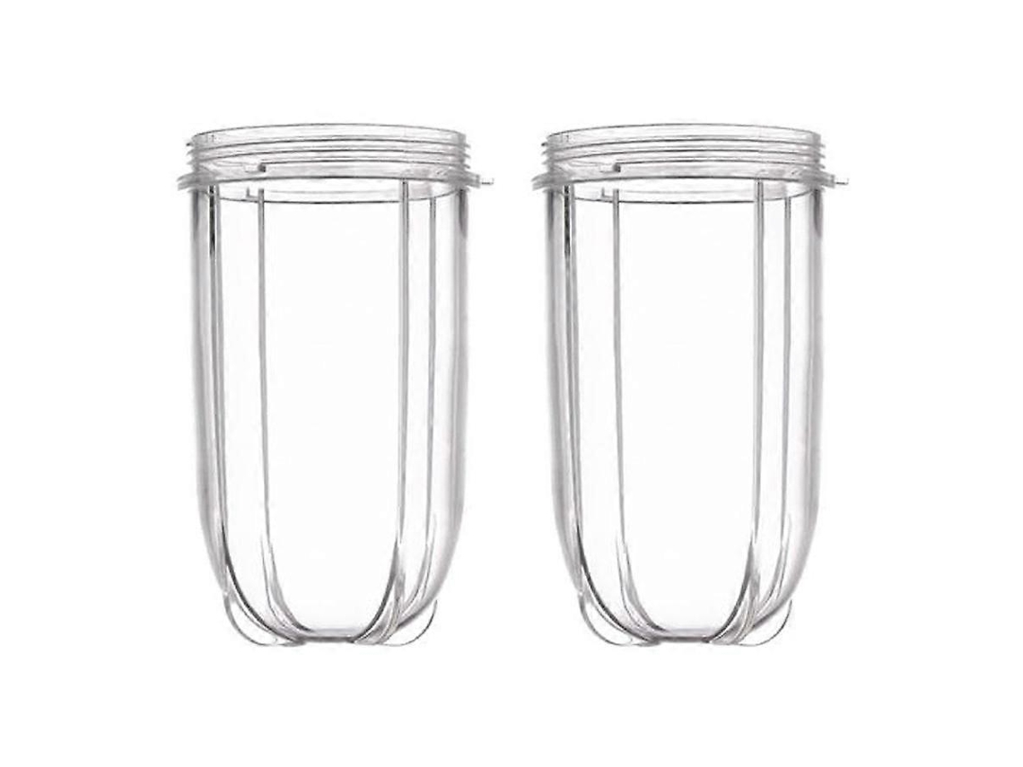 Conjunto De 2 Copos Altos De Reposição Compatíveis Com O Liquidificador Magic Blender