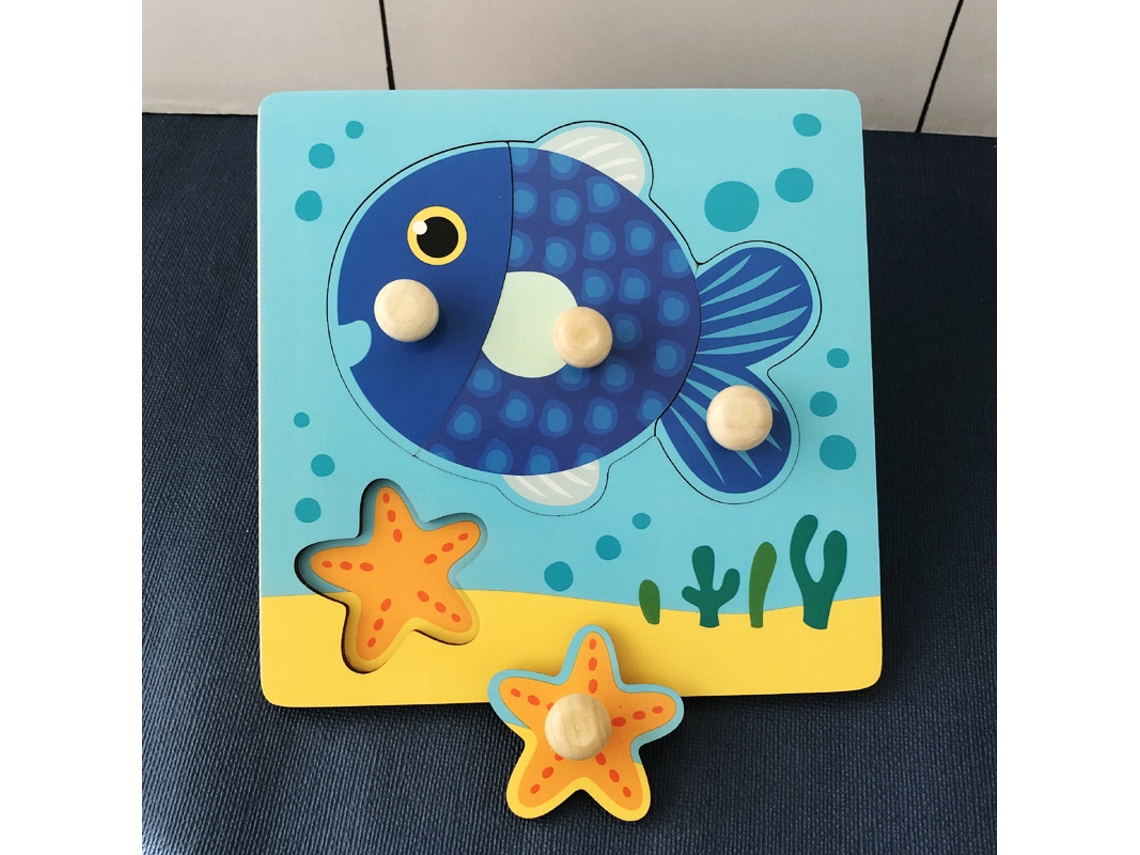 Este Brinquedo De Madeira É Um Jogo Educativo E Um Quebra-cabeça Feito De Madeira.
