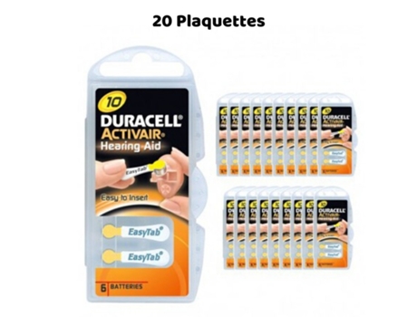 Duracell Activair 10 20 Inser??o de inser??es