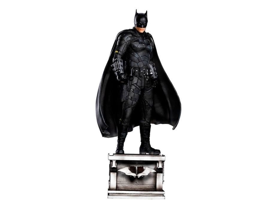 Estatueta Do Filme O Batman Escala De Arte 1-10 O Batman 26 Cm Iron Studio