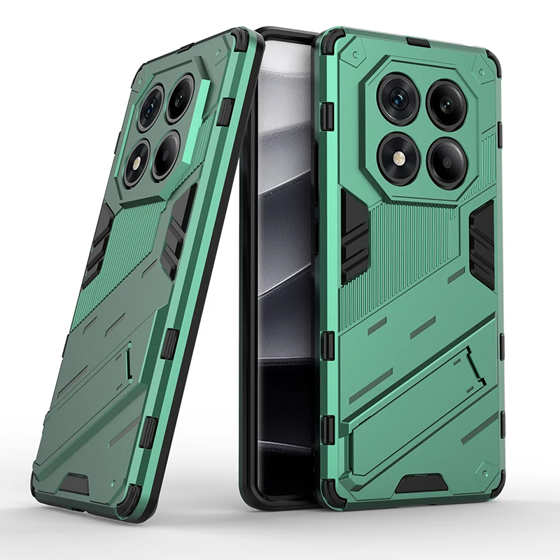 Capa Protetora Resistente A Impactos (verde, Redmi Note 13 4g) Com Proteção Para A Câmera.