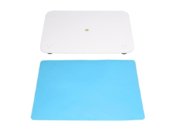 Mesa De Nivelamento Ajustável De Resina Acrílica Com Almofada De Silicone 400x300mm Azul