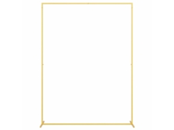 Arco De Casamento Vidaxl Dourado Aço (150 X 49,5 X 200 Cm)